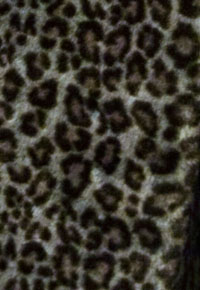 Grey Leopard Scarf